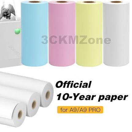 

♔ KERTAS THERMAL STICKER A3 A9 80mm 80 mm 77mm 77 mm - STICKER PUTIH, A3 (80mm) ☄