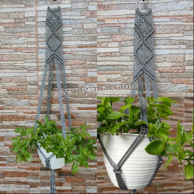 gantungan pot tali kur