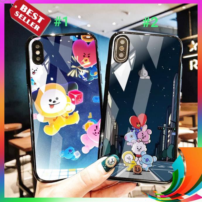 【TERBARU】 Premium Case Hp Glass Bts Samsung Galaxy A10