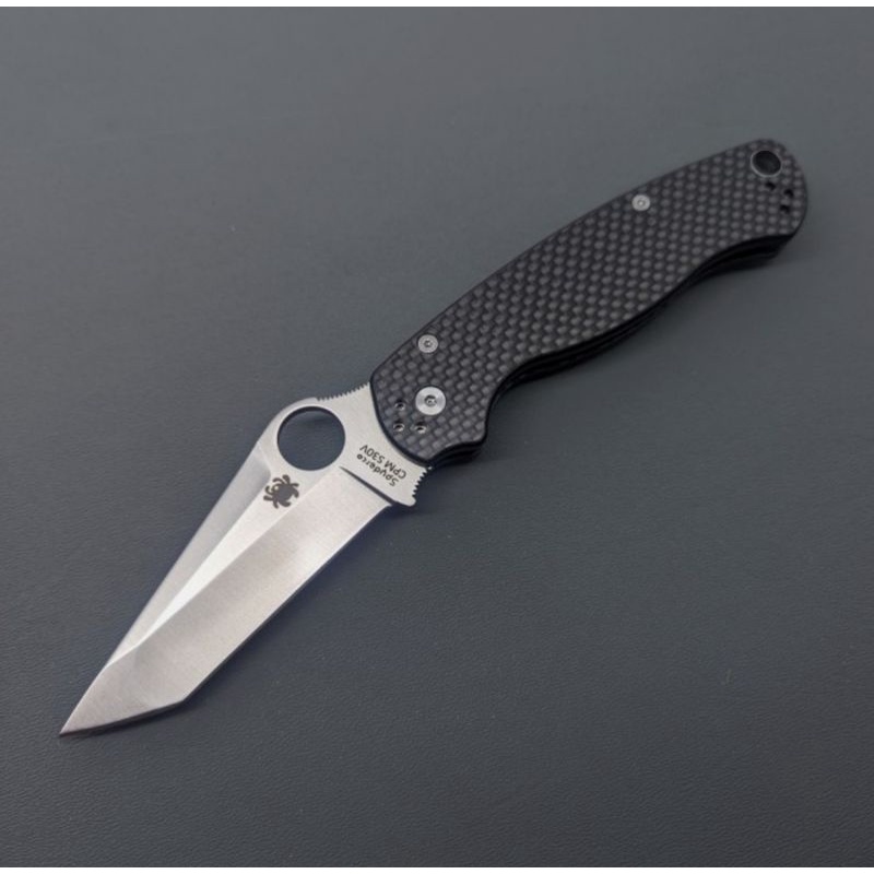Spyderco Tanto Carbon Fiber Scale