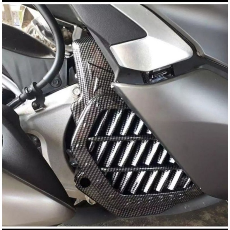 Cover Radiator PCX 150 Lokal Nemo Carbon