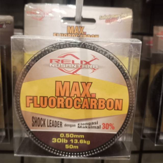 Senar Leader Max Flurocarbon 30 Lb Relix Nusantara