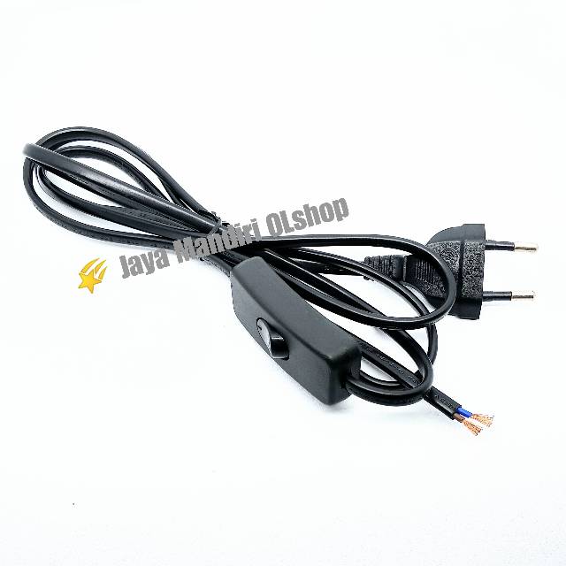 Kabel Power Buntung + Saklar