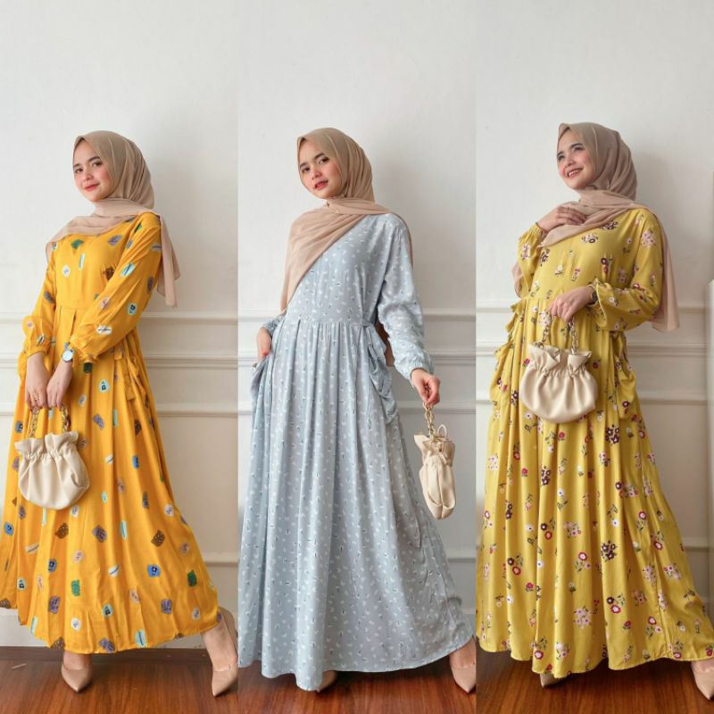 Milea Dress Matt Rayon Premium ori Hd.id