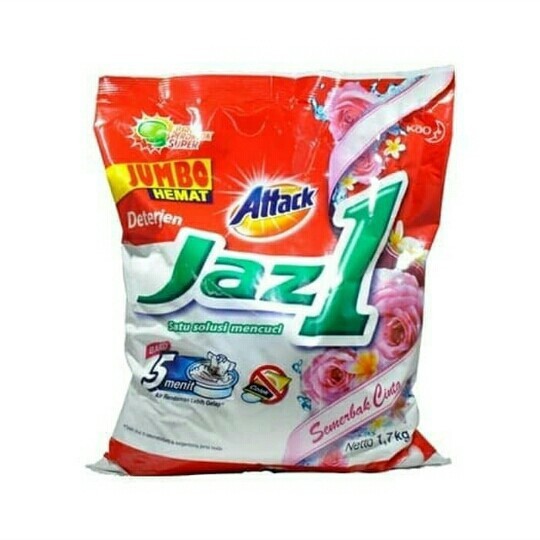 Attack Detergent Powder Jaz1 Semerbak Cinta 1.7kg