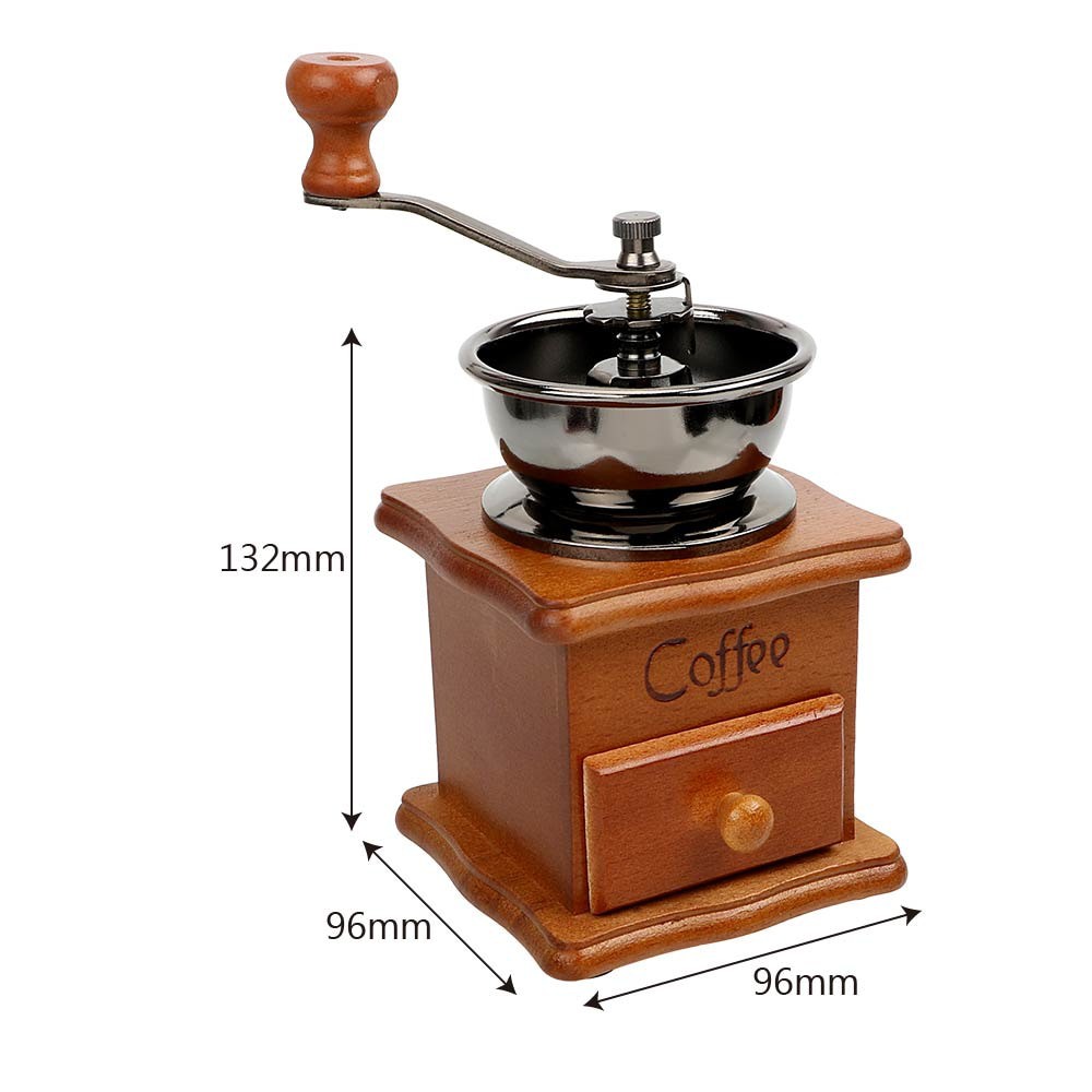 GRINDER MANUAL KOPI ANTIK UNIK ARTISTIK (ALAT PENGGILING KOPI ANTIK)