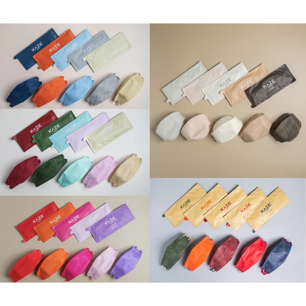 KAZE KN94/FFP2 Mask Light Element Series | Original Premium Series | Satuan
