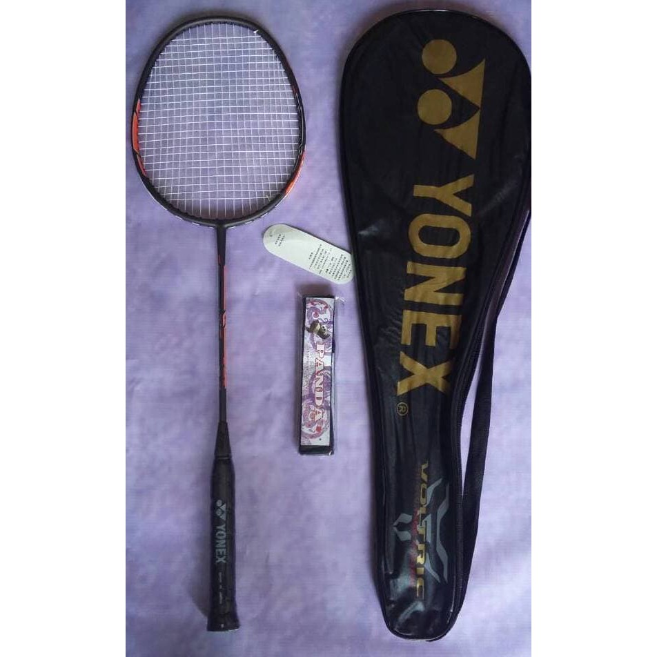 Raket badminton duora 77 free tas senar dan grip