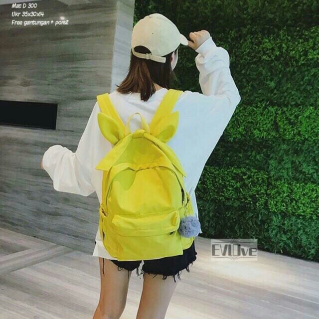 TAS BACKPACK KELINCI #TAS SEKOLAH