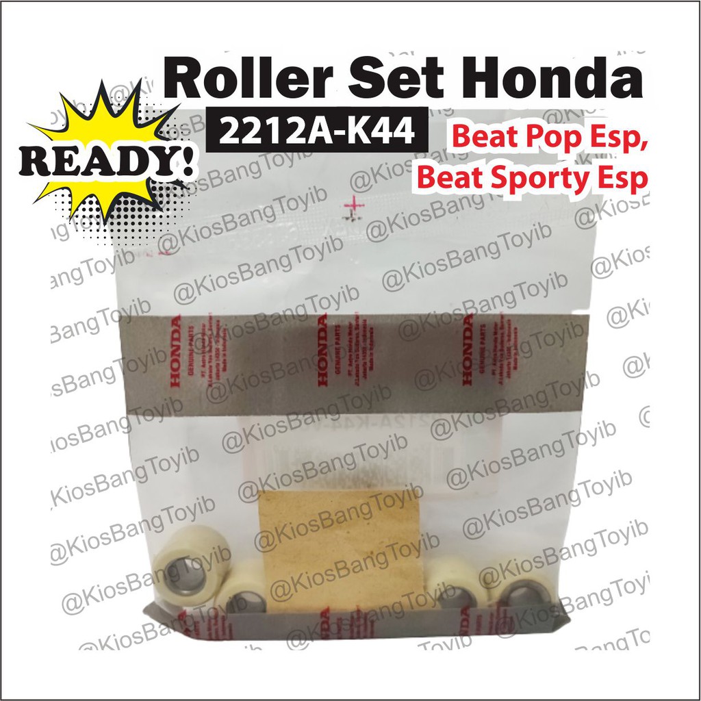 Roller Weight Set Honda Beat Pop Esp Sporty Esp ✶2212A - K44✶