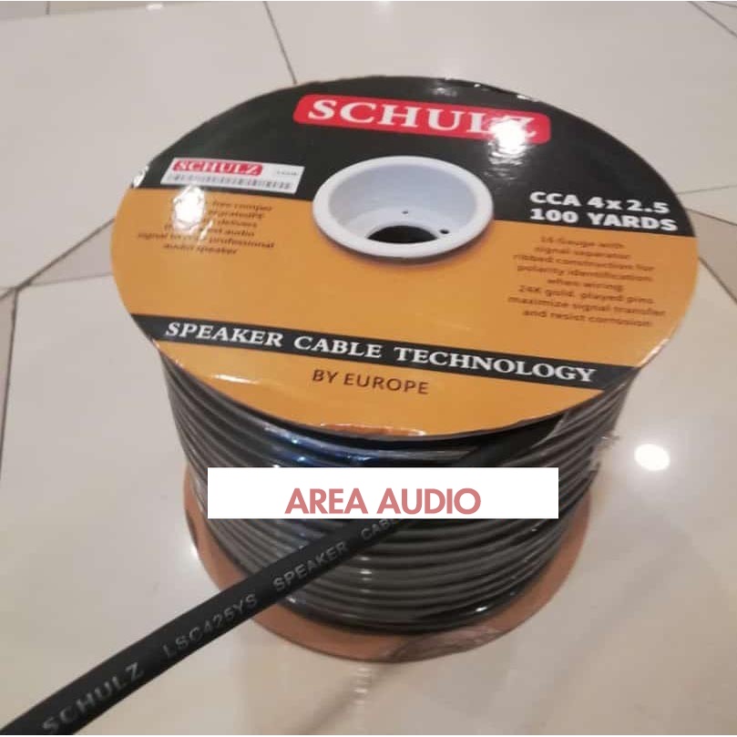 Kabel Speaker Schulz 4x2.5 SCHULZ 4 x 2,5 Kabel Audio SCHULZ 4x2,5 Ori