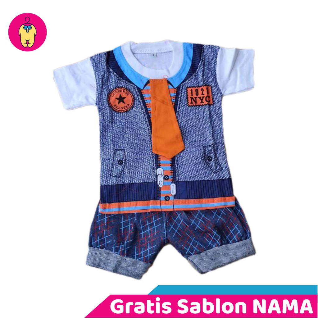 Baju Bayi Jumper Bayi Dasi panjang 0 samapi 18 bulan Baju Bayi Jumper Bayi Dasi panjang 0 samapi 18 bulan