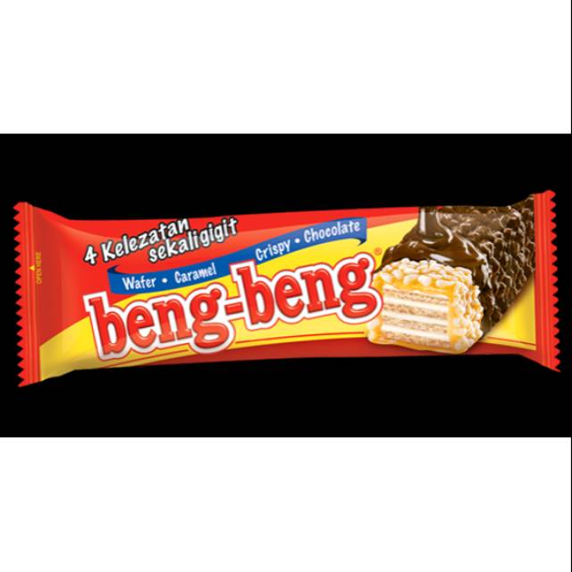 Beng-Beng 25gram kemasan baru - Bengbeng Snack Wafer Coklat 4 kelezatan dalam sekali gigit