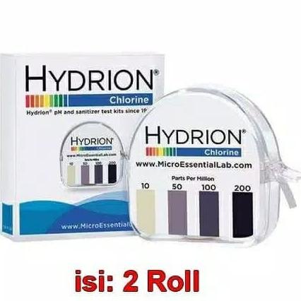 {{{{}}] jual hydrion chlorine paper set dengan refill