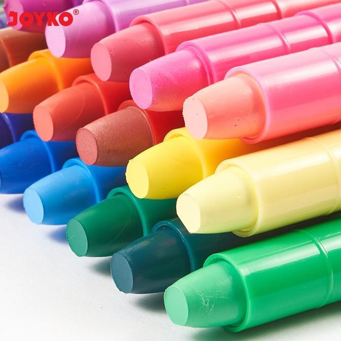

PERALATAN MENGGAMBAR JOYKO 24 SILKY CRAYON / KRAYON HALUS SLC-A-24 PERALATAN LUKIS