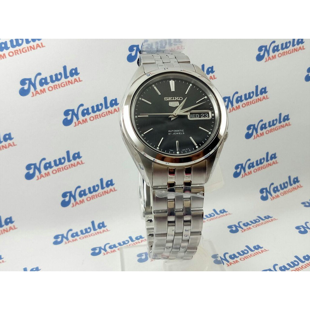 Seiko 5 SNKL23K1 Automatic Black Dial - Jam Tangan Pria SNKL23