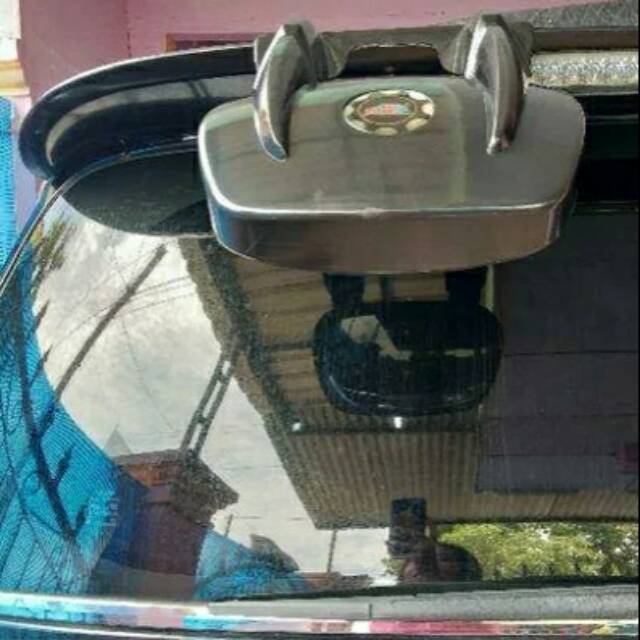 Spion tambahan belakang bagasi MOBIL tempel spoiler universal hitam putih silver crome MODEL toyota inova innova daihatsu Mitsubishi honda suzuki nissan