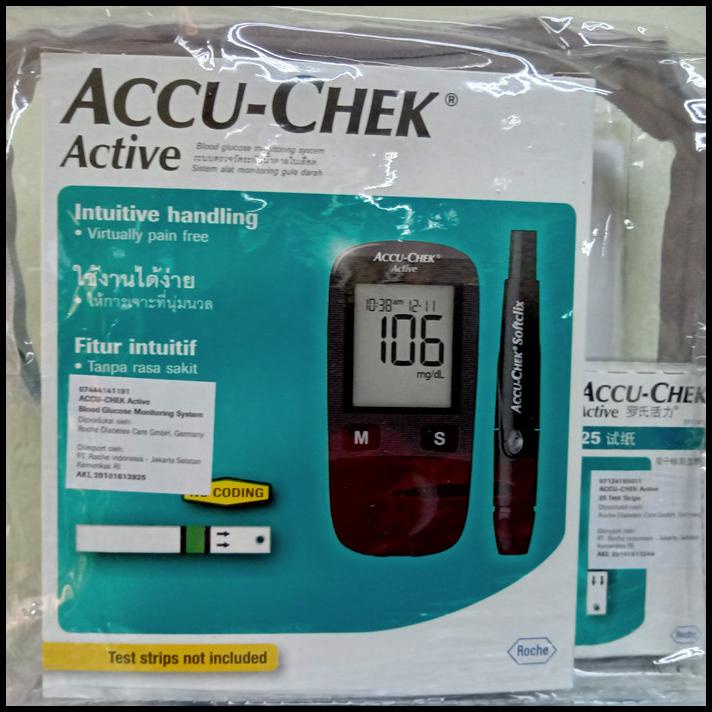 Alat Test Cek Gula Darah / Accu - Check Active