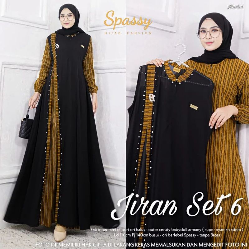 gamis Jiran set