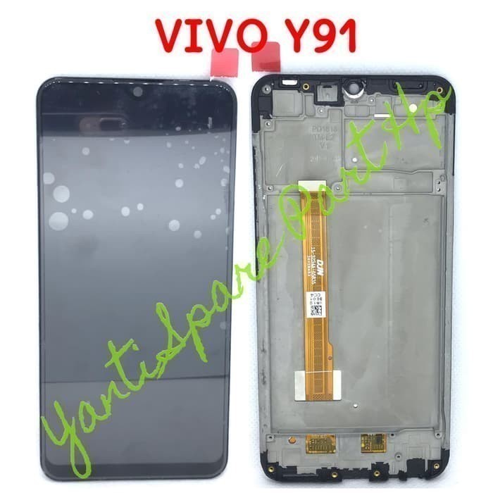 New Lcd Touchscreen Vivo Y91 Y93 Y95 Plus Frame Original New
