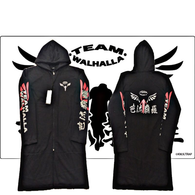 Jaket Jubah Anime Tokyo Revengers Valhalla Walhalla