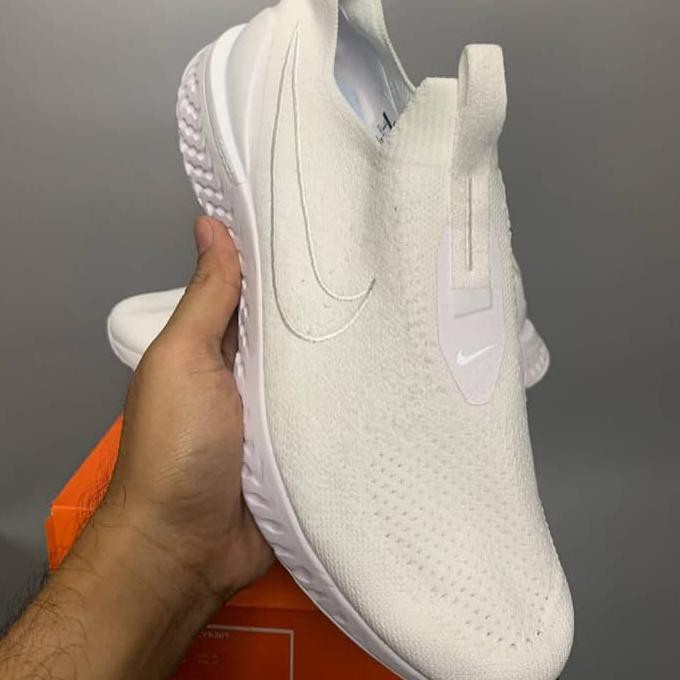 Kualitas Terbaik Sepatu Nike Epic React Phantom "Triple White" MURAH