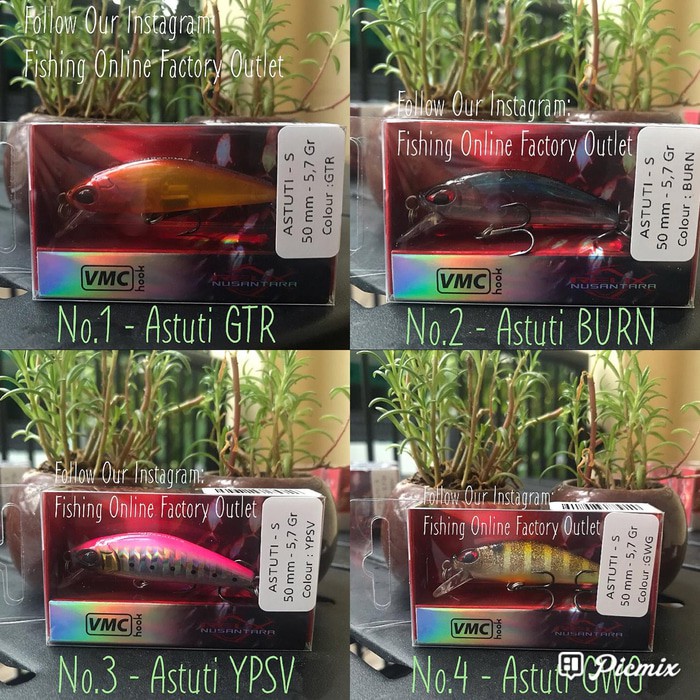 Minnow lure UL relix nusantara - astuti