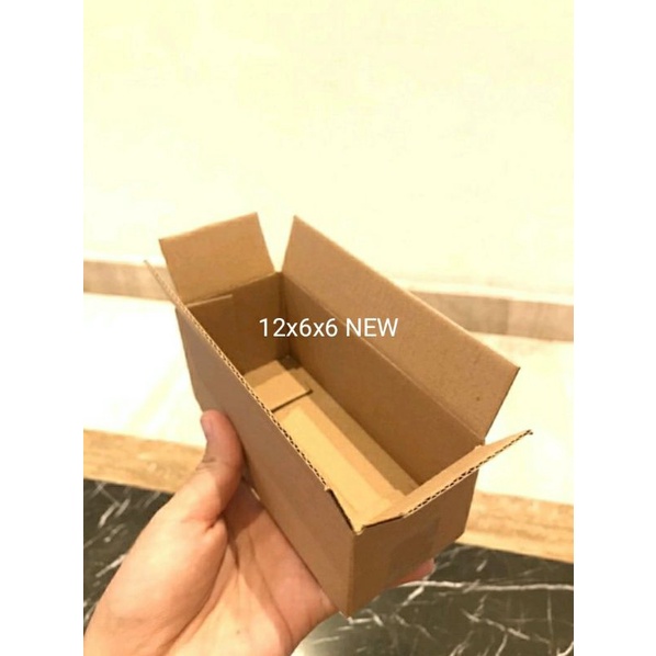 

grosir kardus polos packing Uk 12x6x6 cm