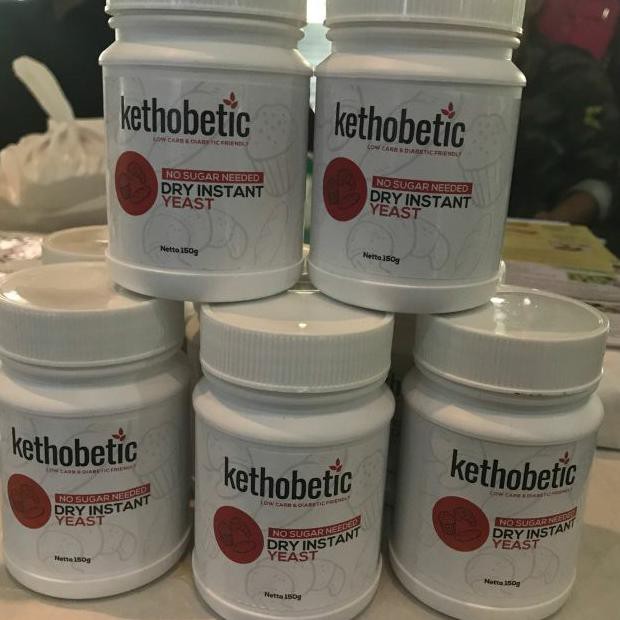 

A47Mklx Ketobetic Dry Instant Yeast Ragi Instant Kering Tanpa Gula 150 G