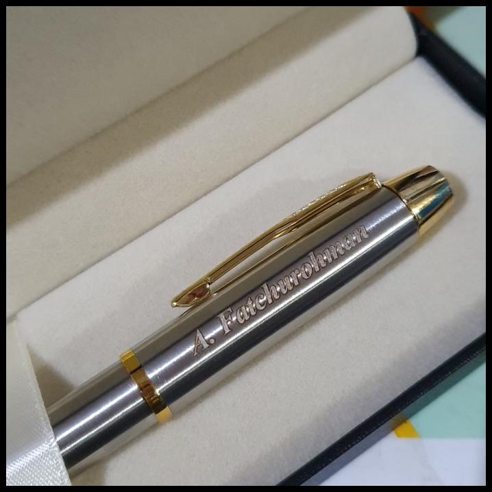 

Vanila | Pulpen Promosi Eksklusif Mirip Parker Free Grafir Nama