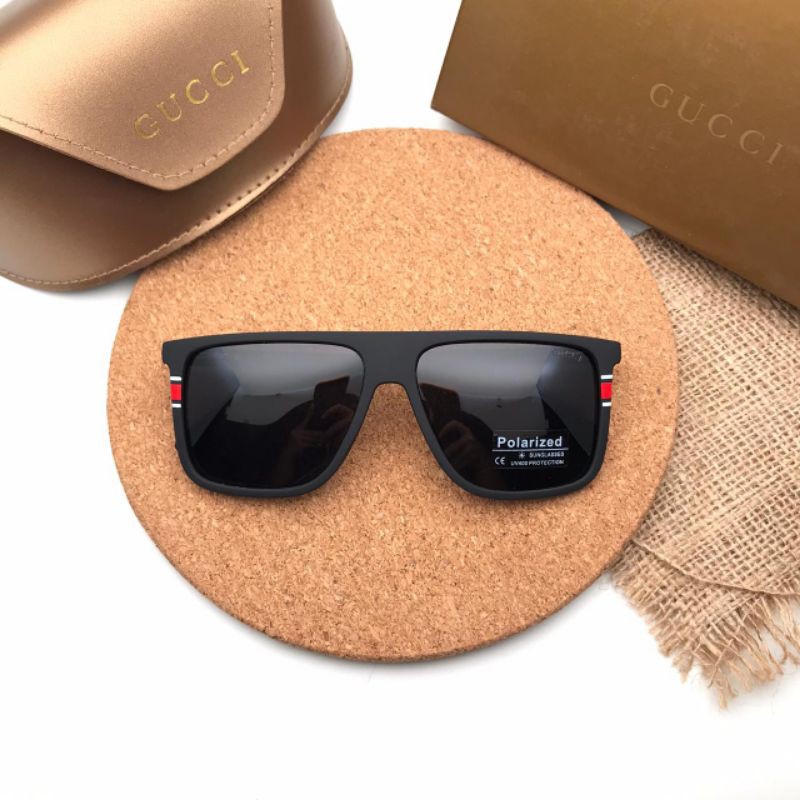 Cod - Grosir Kacamata Hitam Pria Fashion Gucci 1941 Super & Free Cairan Pembersih