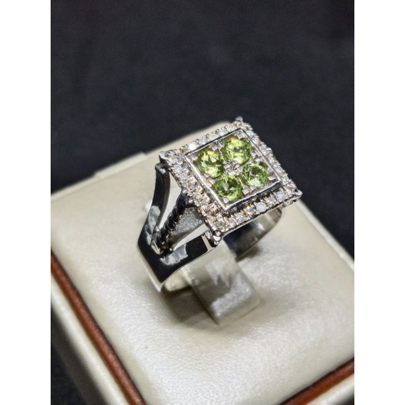 promo cincin fhasion cewek ring perak mata berlian