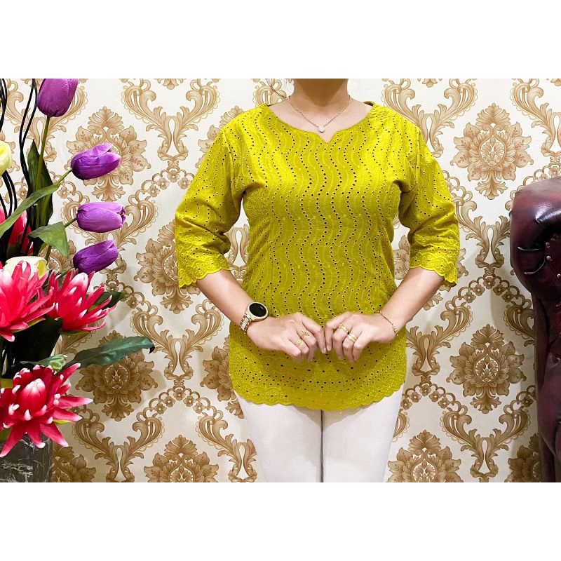 Blouse Katun Bolong