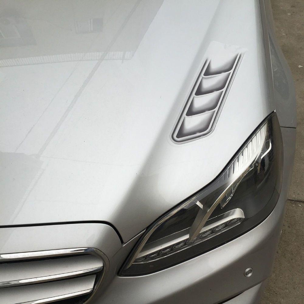 Suyou Stiker Motif Hiu 3D Warna Hitam Tahan Air Untuk Dekorasi Fender Mobil