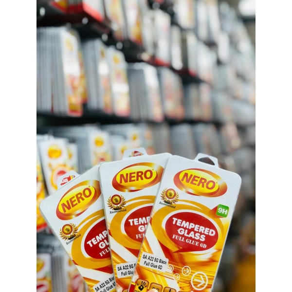 TEMPERED GLASS FULL SAMSUNG A22 4G