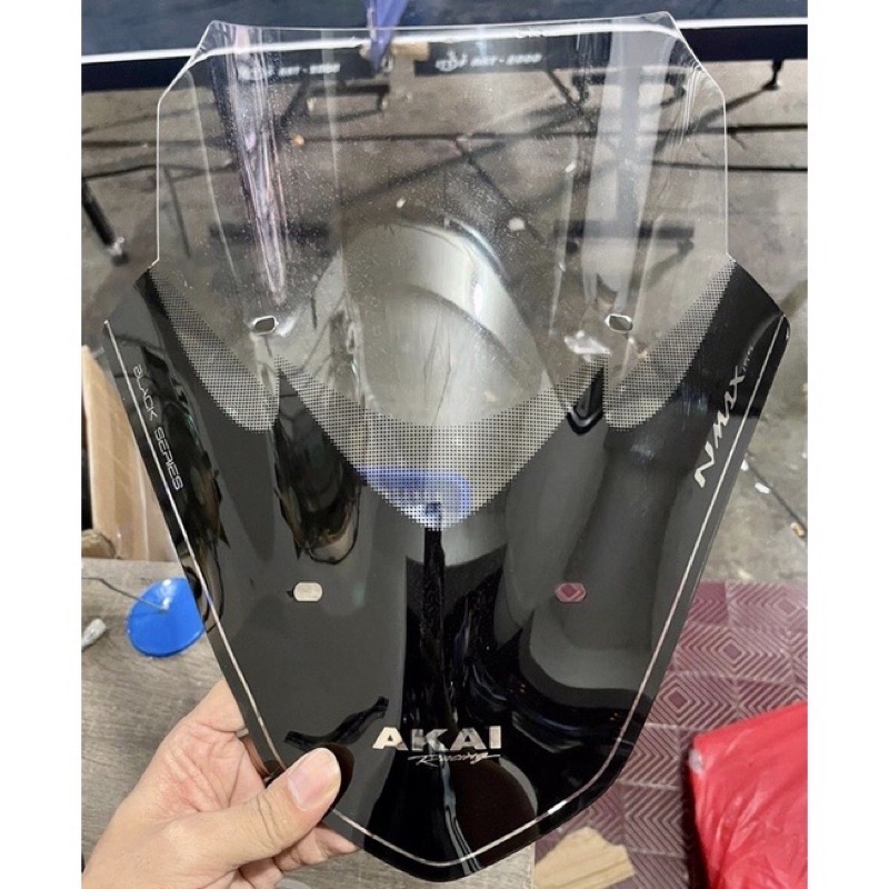 Visor Windshield Nmax Model Vector Akai Black Series Ready Nmax Old ,Nmax New ,Nmax 2015 ,Nmax 2016 ,Nmax 2017 ,Nmax 2018 ,Nmax 2019 ,Nmax 2020 ,Nmax 2021 ,Nmax 2022