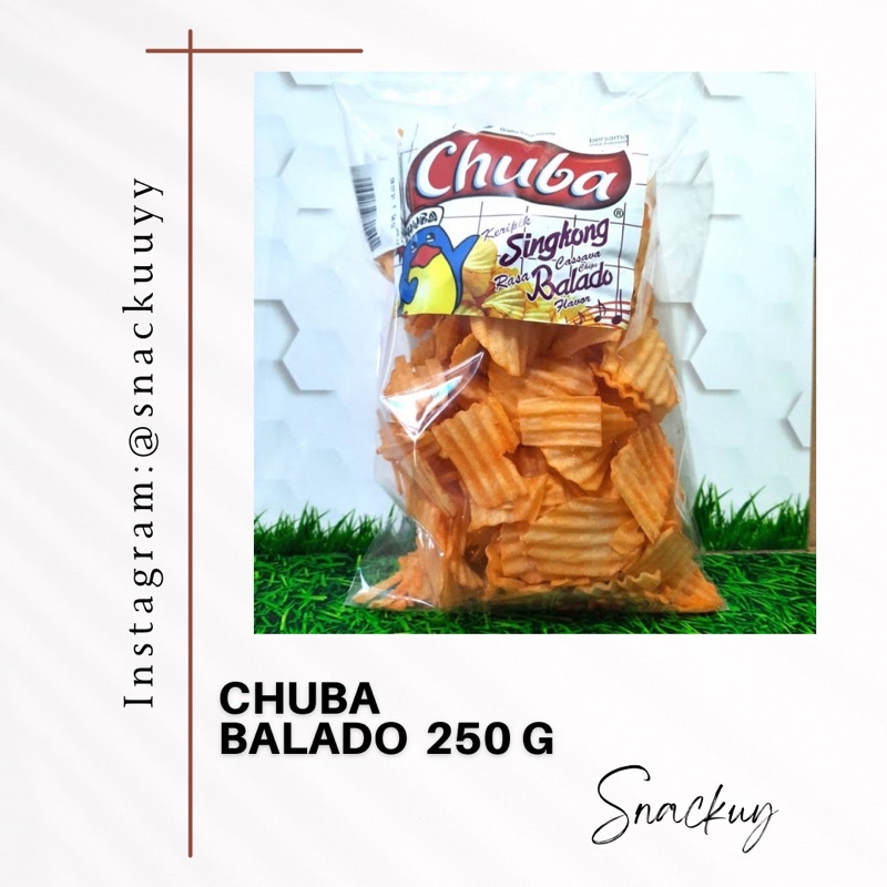 

KERIPIK SINGKONG CHUBA / JAJANAN JADUL CHUBA / CHUBA SINGKONG BALADO 250 Gr