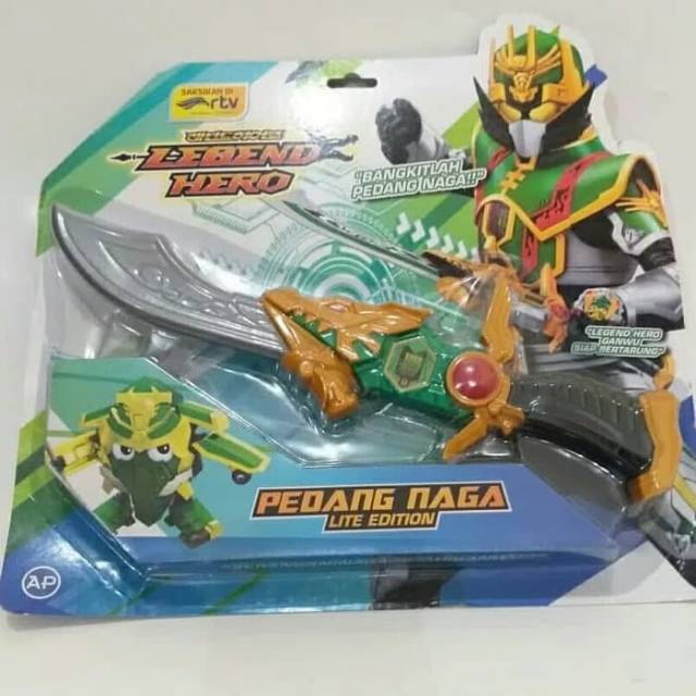 MAINAN ANAK PEDANG NAGA GAN WU LEGEND HERO