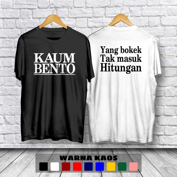 Kaos Iwan Fals Kaum Bento Baju Distro