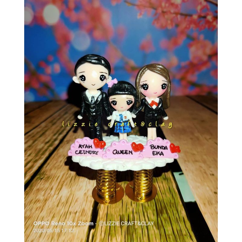 Custom Pajangan Dashboard Mobil isi 3