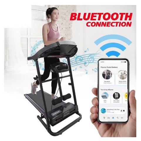 Treadmill Elektrik SPEEDS Alat Fitness Latihan Gym Equipment Running