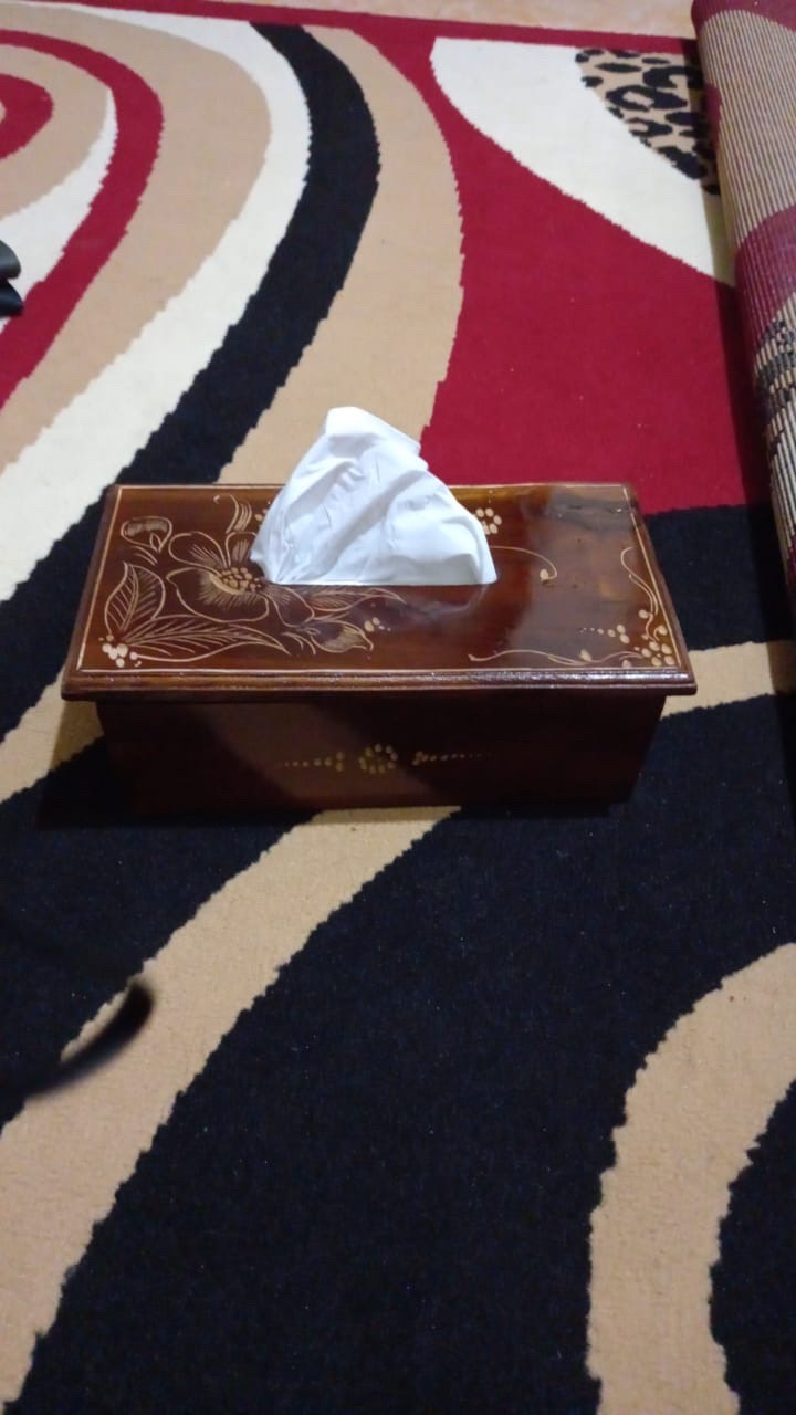 Box Tisu Motif Ukiran Cukit.