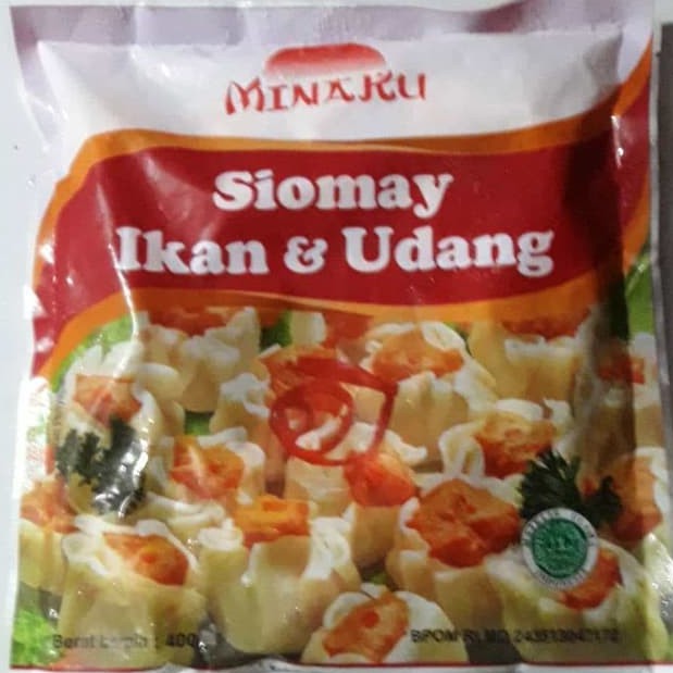 

Minaku siomay udang dan ikan 400gr