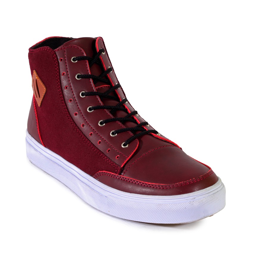 ARIZONA MAROON |FORIND x Lvnatica| Sepatu Vintage Klasik  Pria/Cowok/Men - Boots Original Footwear