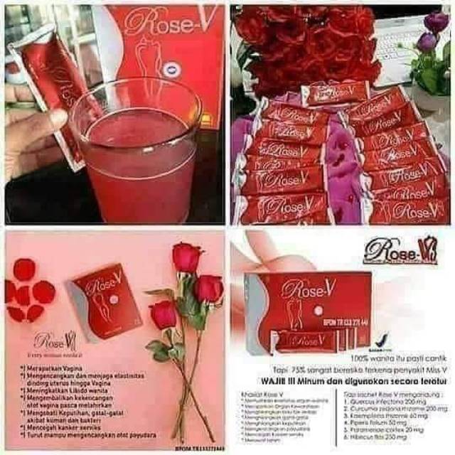 Rose V Perawatan Wanita Rose V Nasa 15 Saset