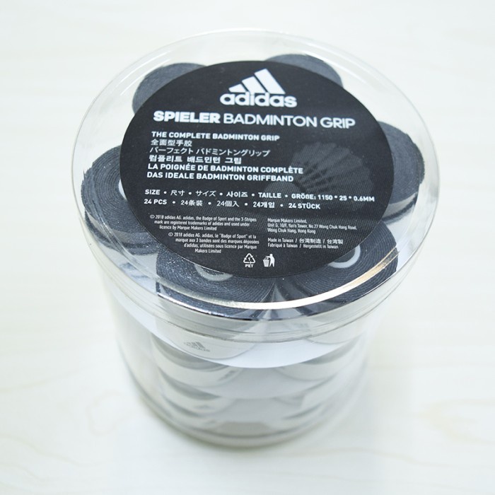 Grip Raket Badminton / Tenis Adidas Spieler Black Isi 24 Bh #98