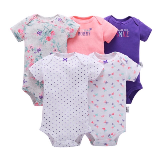 [ISI 5] | PAKAIAN BAYI [Kualitas Impor] BAJU ANAK JUMPER JUMPSUIT ROMPER PEREMPUAN ZF G