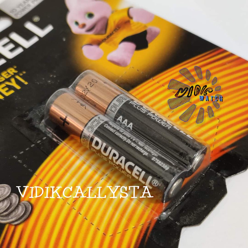 ORIGINAL BATU BATTERY BATREI DURACELL AAA A3 ISI 2 A3 ASLI