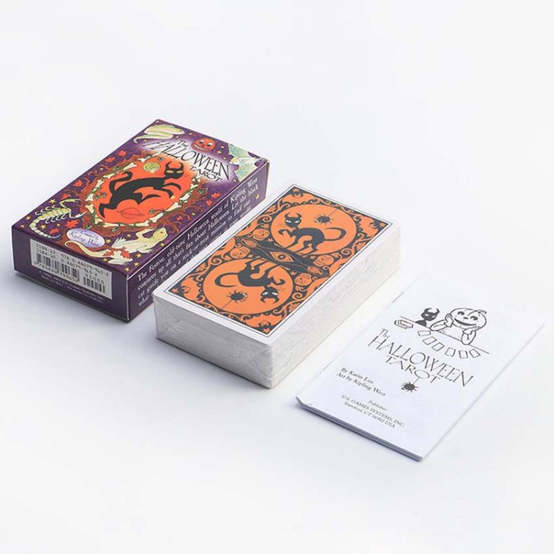 Hallowen Tarot 12x7cm include Guidepaper