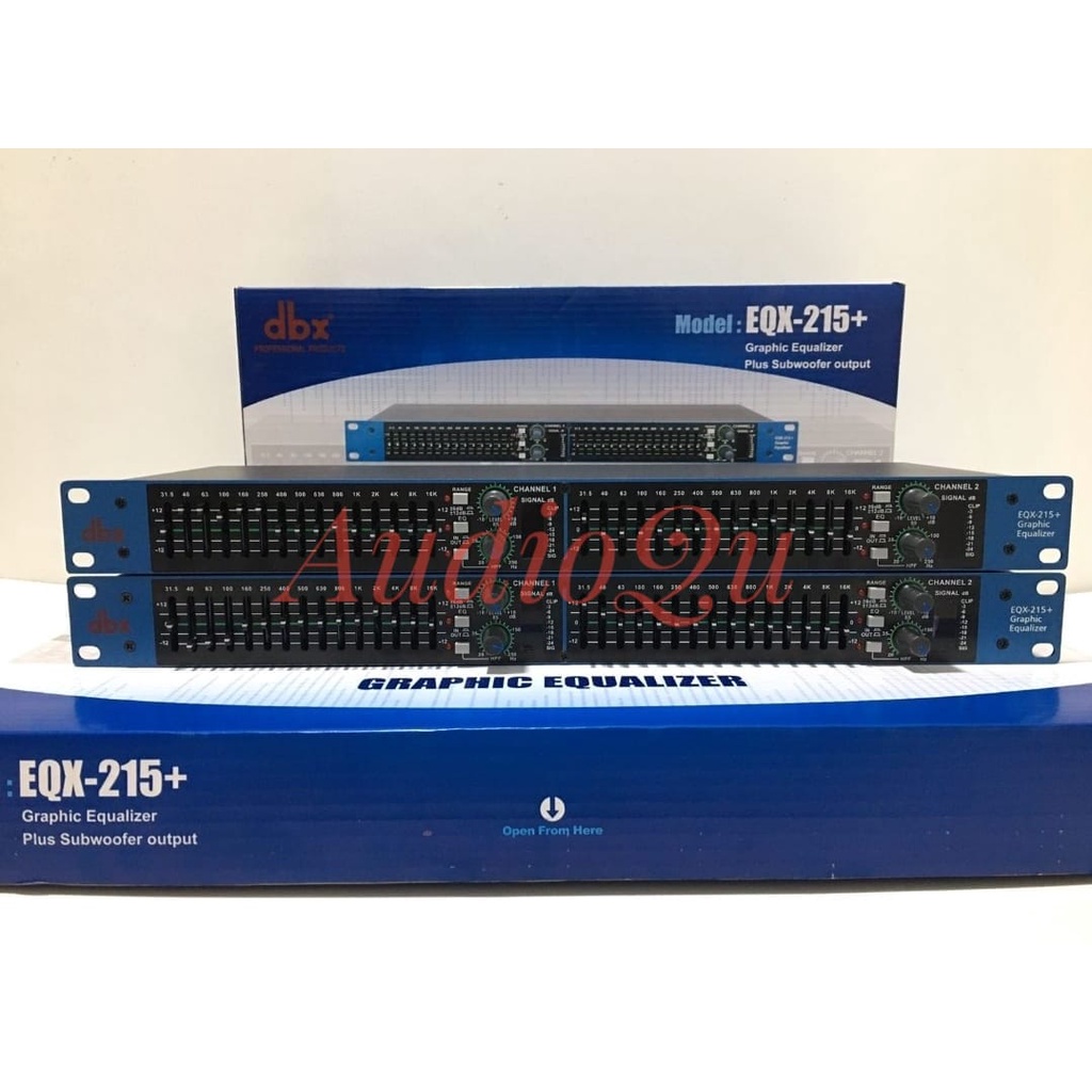 Equalizer DBX EQX 215/ EQX215/ EQX-215 +Subwoofer Grade A